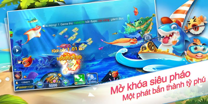 Hé lộ cách chơi game bắn cá ăn xu đổi thưởng liền tay